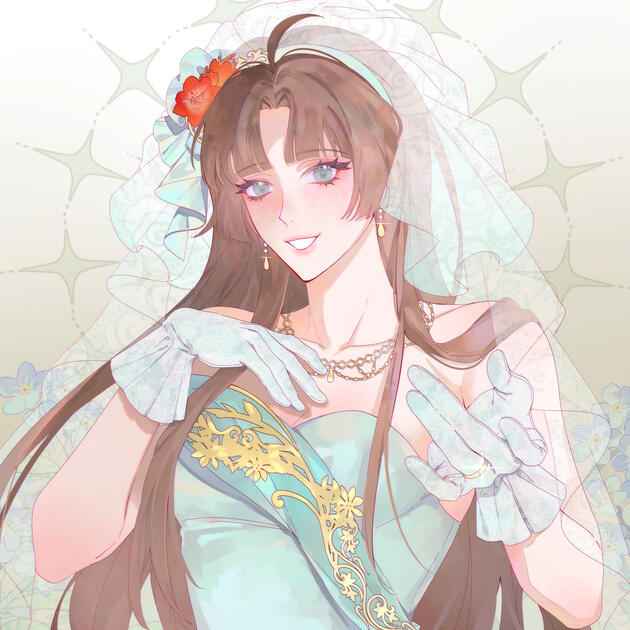 Artist: Samoyy / Oufit designed by Trần Quân (Wedding desgin)